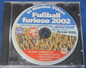 DVD FUBBALL FURIOSO 2002